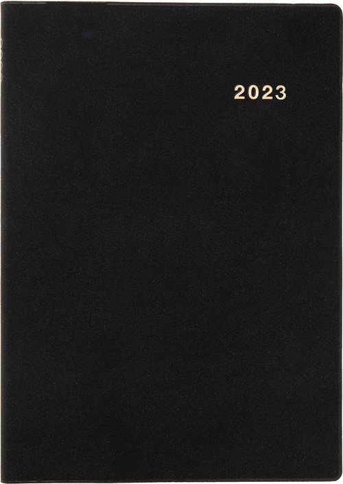 3228　SANNO　ＮＥＷブロック・Ｂ５判（黒）（2023年版1月始まり手帳）