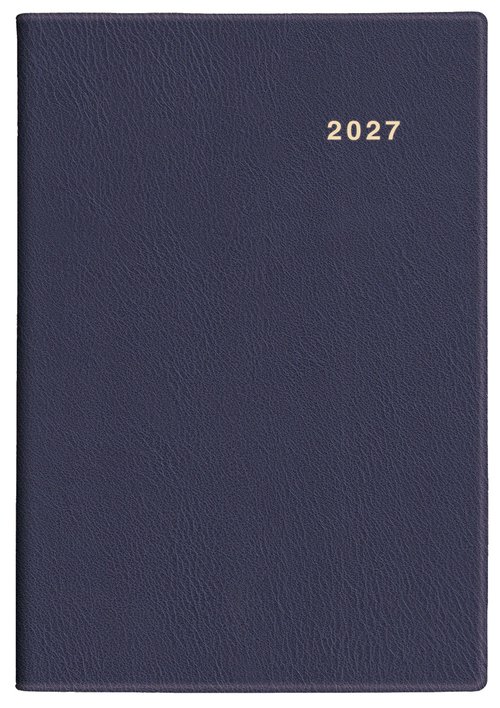 3219　SANNO　ＮＥＷブロック・Ａ５判（ネイビー）（2027年版1月始まり手帳）