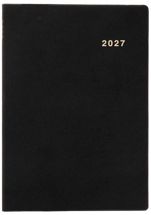 3228　SANNO　ＮＥＷブロック・Ｂ５判（黒）（2027年版1月始まり手帳）
