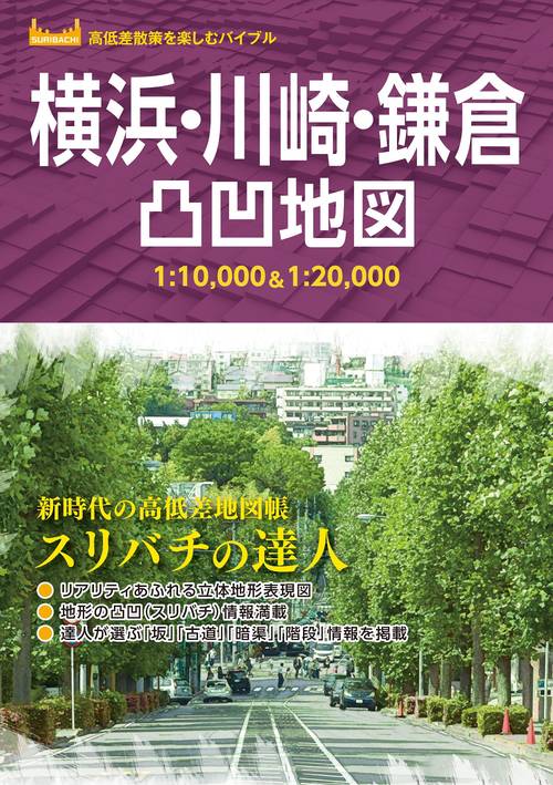 横浜・川崎・鎌倉凸凹地図