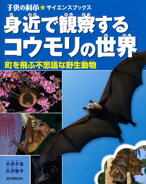 身近で観察するコウモリの世界 町を飛ぶ不思議な野生動物