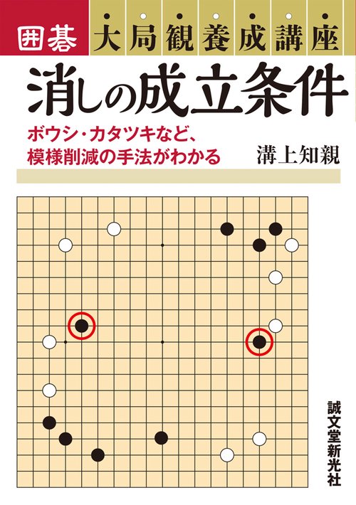 消しの成立条件 ボウシ・カタツキなど、模様削減の手法がわかる