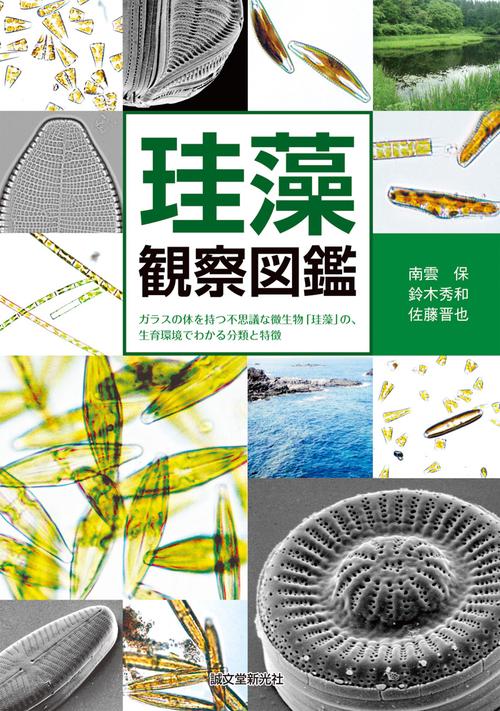 珪藻観察図鑑 ガラスの体を持つ不思議な微生物「珪藻」の、生育環境でわかる分類と特徴