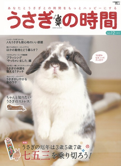うさぎの時間 あなたとうさぎとの時間をもっとハッピーにする no.12(2013)