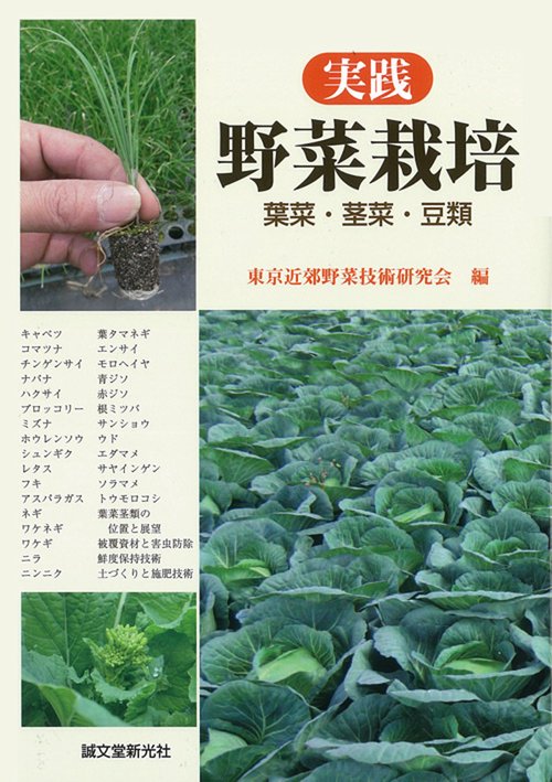 実践野菜栽培 葉菜・茎菜・豆類