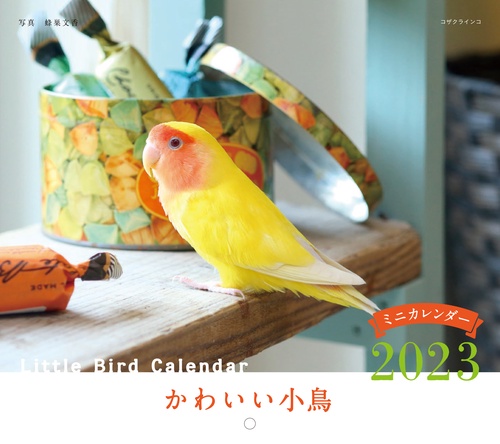 2023年カレンダー かわいい小鳥
