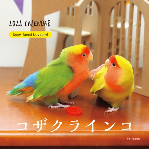 2024年カレンダー コザクラインコ
