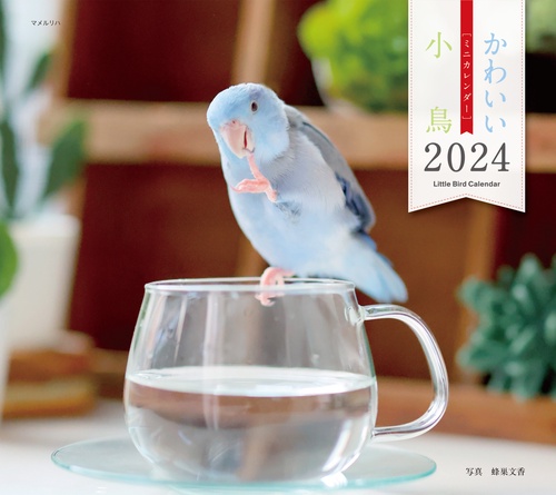 2024年カレンダー かわいい小鳥