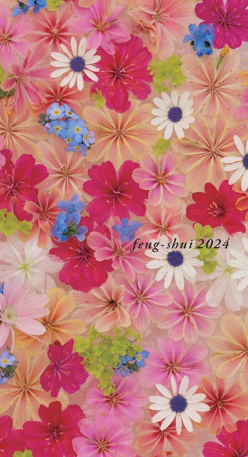 李家幽竹の風水手帳２０２４　ラッキーフラワー