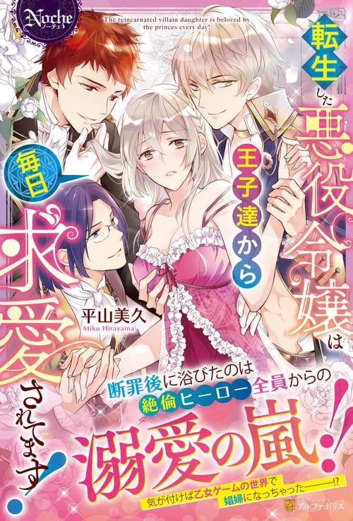 転生した悪役令嬢は王子達から毎日求愛されてます!