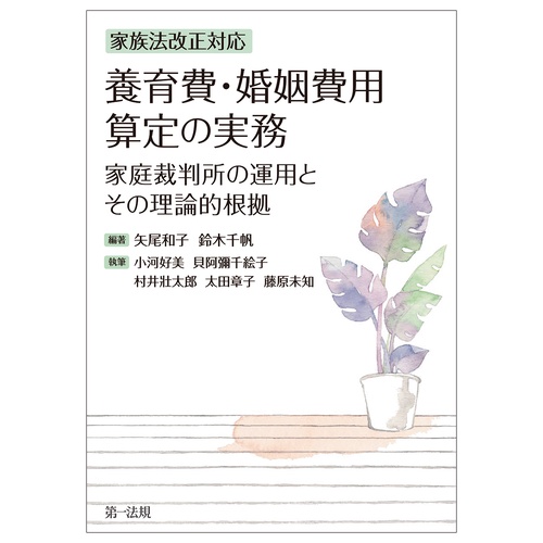 家族法改正対応　養育費・婚姻費用算定の実務―家庭裁判所の運用とその理論的根拠―