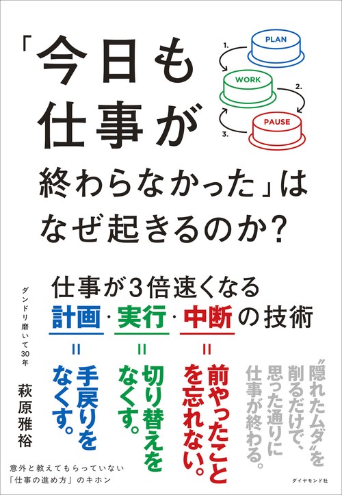 「今日も仕事が終わらなかった」はなぜ起きるのか？