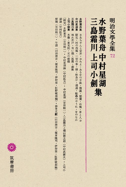明治文学全集 72