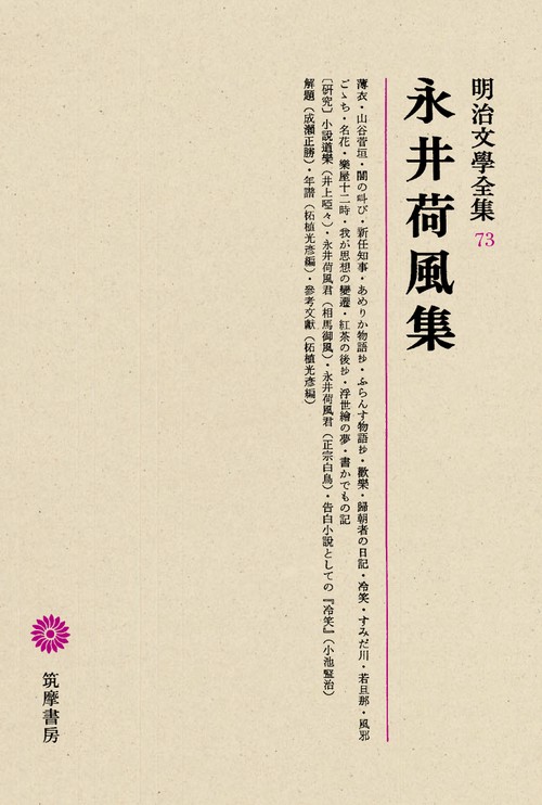 明治文学全集 73
