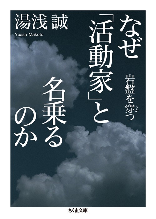 なぜ「活動家」と名乗るのか 岩盤を穿つ