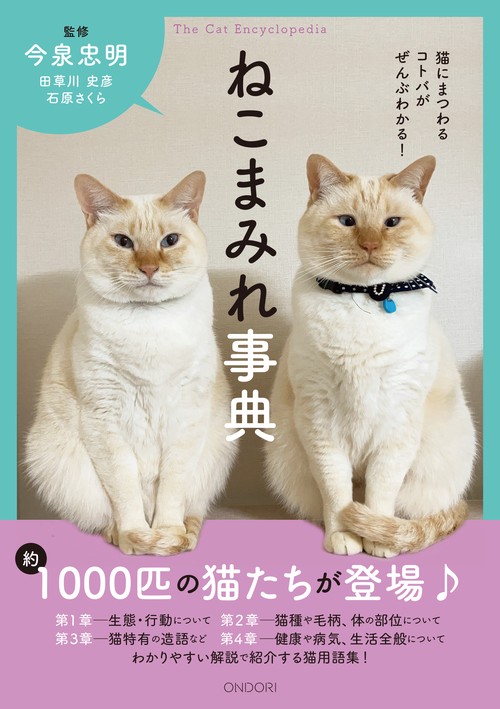 猫にまつわるコトバがぜんぶわかる！ねこまみれ事典