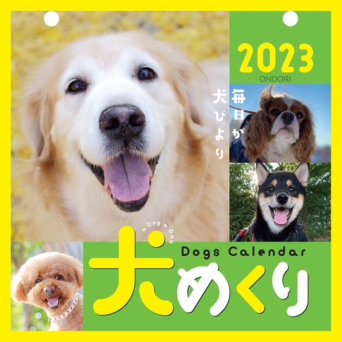 Dogs Calendar 犬めくり リフィル2023