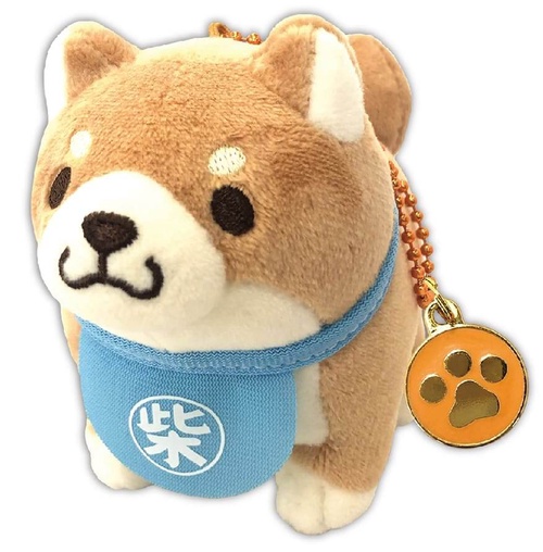 忠犬もちしば　ぬいぐるみＢＣ（チャーム）　【もなか】