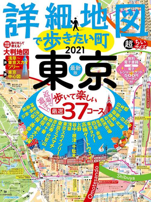 詳細地図で歩きたい町東京2021超ちいサイズ
