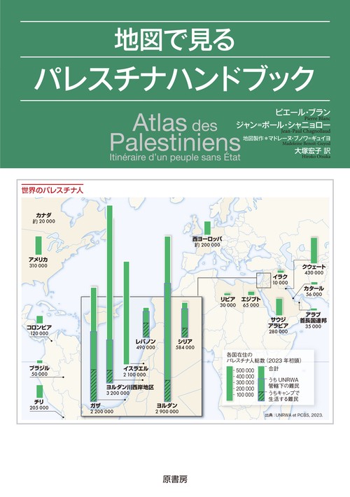 地図で見るパレスチナハンドブック