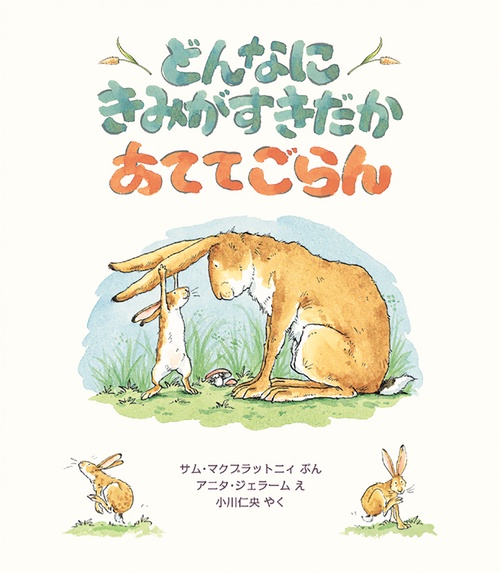 どんなにきみがすきだかあててごらん しかけ絵本