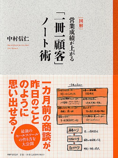 ［図解］営業成績が上がる「一冊一顧客」ノート術