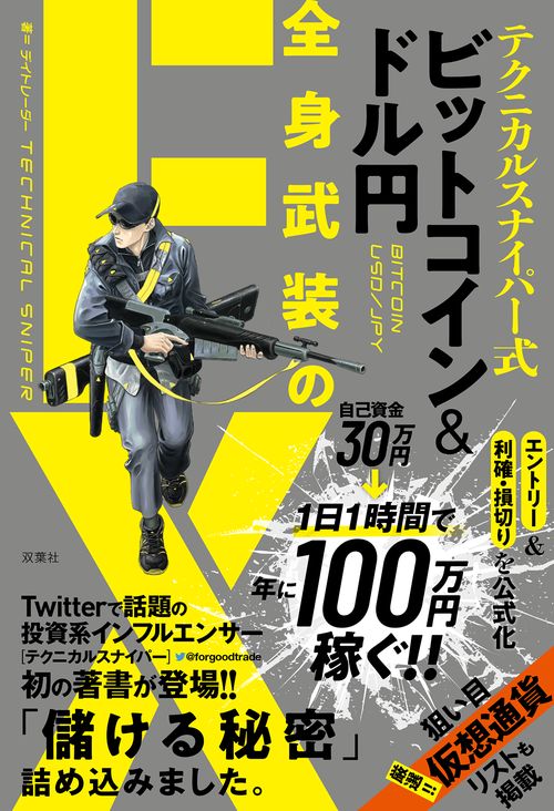 テクニカルスナイパー式　ビットコイン&ドル円　全身武装のFX