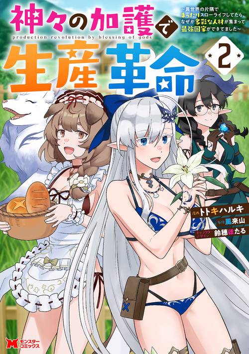 神々の加護で生産革命 異世界の片隅でまったりスローライフしてたら、なぜか多彩な人材が集まって最強国家ができてました 2