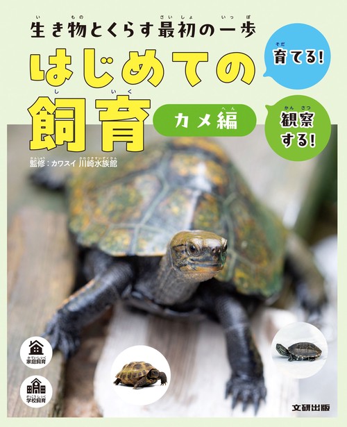 生き物とくらす最初の一歩　はじめての飼育　カメ編