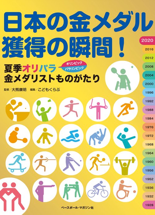 日本の金メダル獲得の瞬間！夏季オリパラ金メダリストものがたり