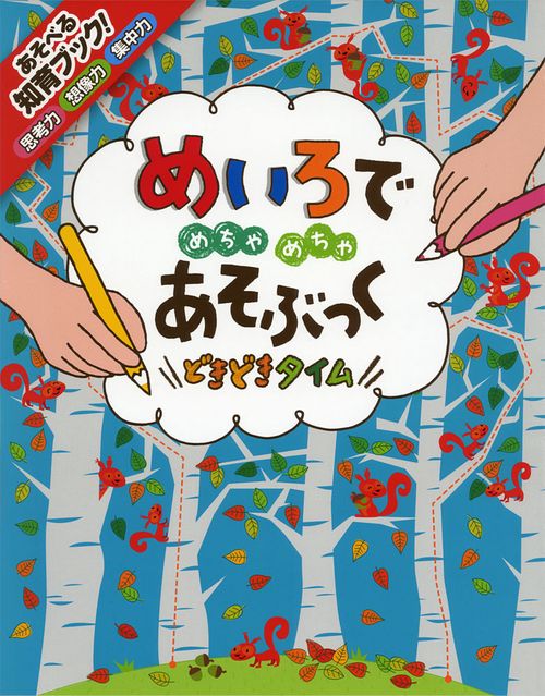 めいろでめちゃめちゃあそぶっく　どきどきタイム