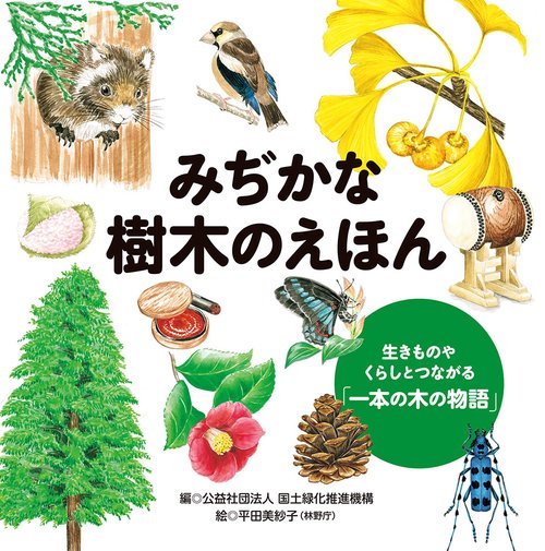 みぢかな樹木のえほん 生きものやくらしとつながる「一本の木の物語」
