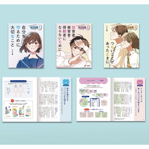 あなたの心と体を守る性の知識　～生命の安全教育～（全３巻）