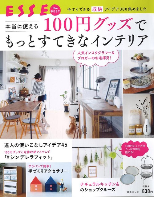本当に使える100円グッズでもっとすてきなインテリア