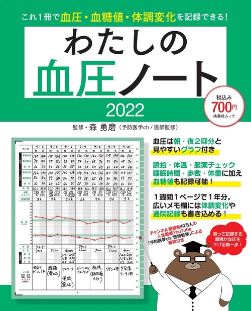 わたしの血圧ノート2022