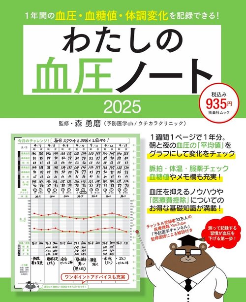 わたしの血圧ノート2025