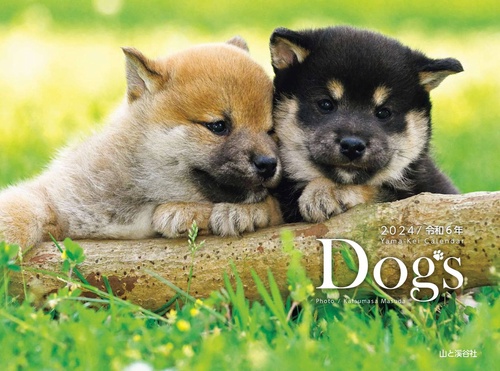 '24 カレンダー Dogs