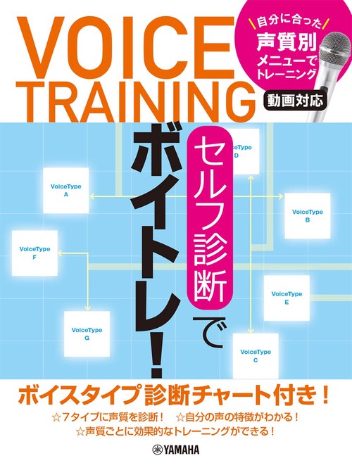 セルフ診断でボイトレ！　自分に合った声質別メニュー・動画対応