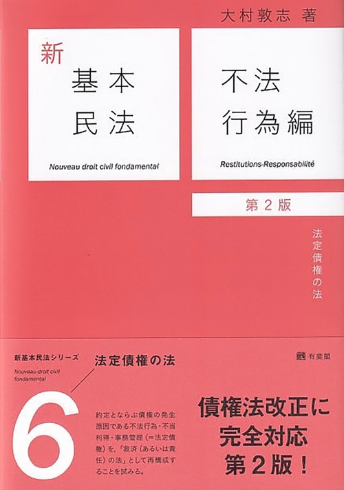 新基本民法6　不法行為編（第2版）