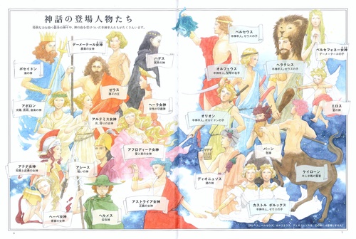 12星座とギリシャ神話の絵本
