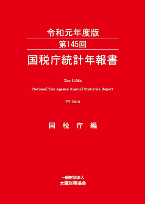 第145回　国税庁統計年報書（令和元年度版）