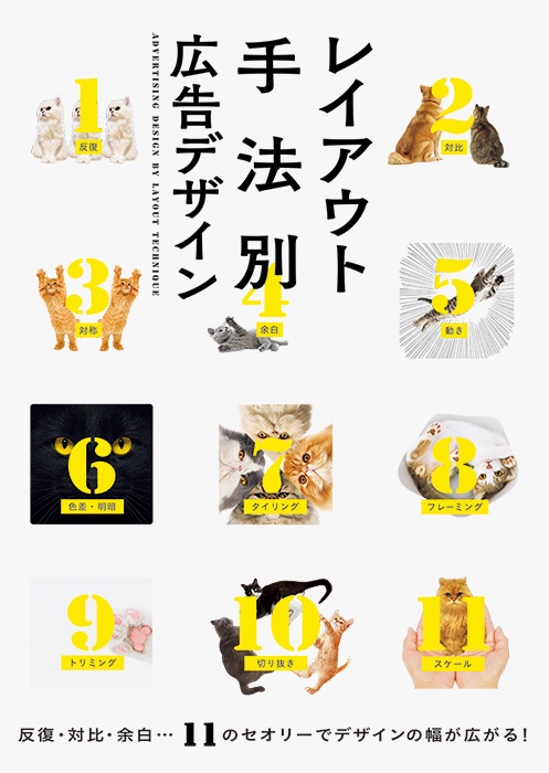 レイアウト手法別広告デザイン