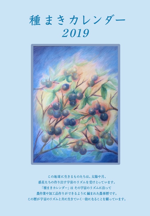 種まきカレンダー 2019