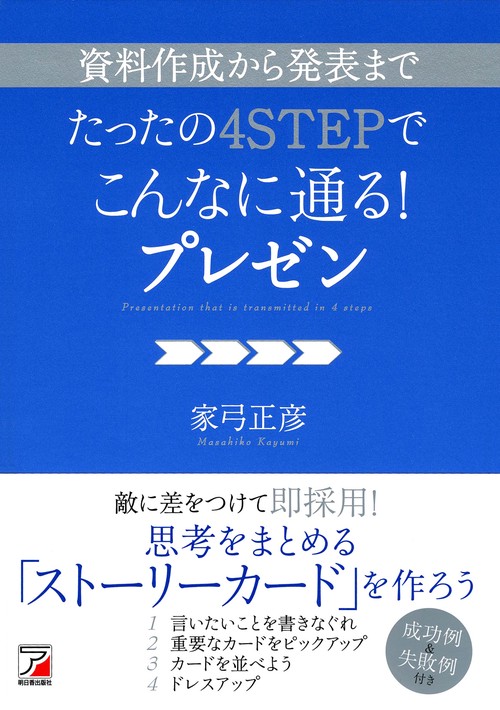 資料作成から発表までたったの4STEPでこんなに通る!プレゼン