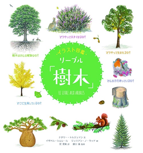 イラスト図鑑　リーブル「樹木」