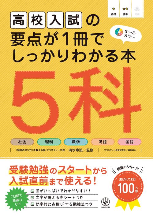 高校入試の要点が1冊でしっかりわかる本　５科
