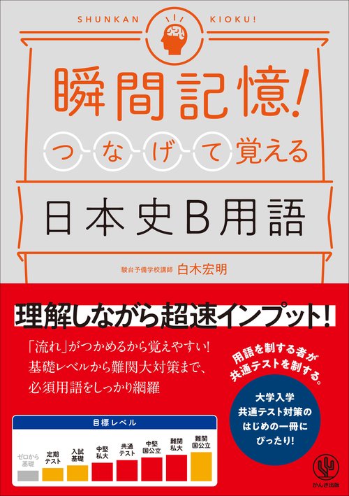 瞬間記憶！つなげて覚える日本史Ｂ用語