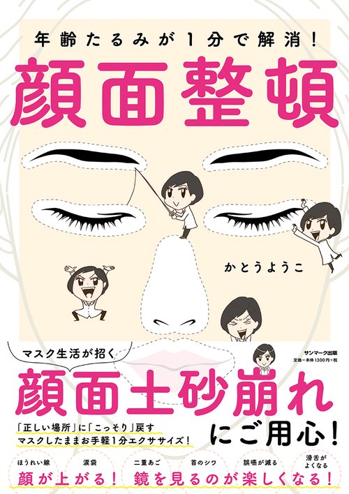 年齢たるみが1分で解消！顔面整頓