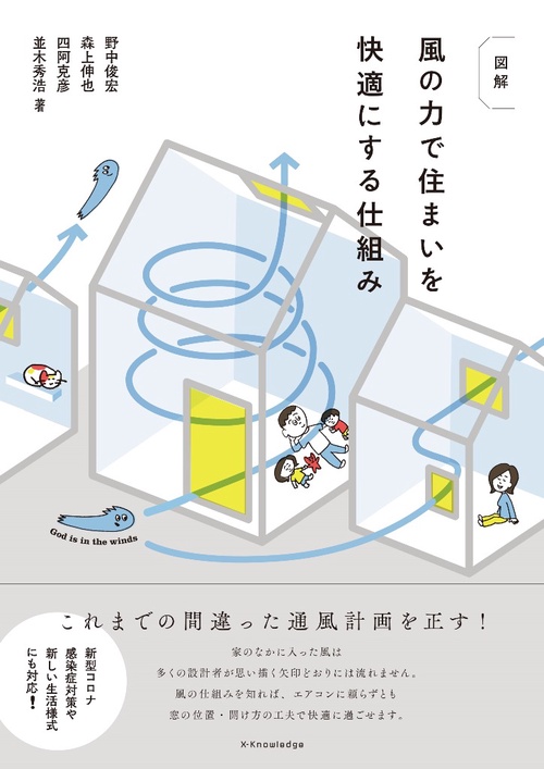 図解　風の力で住まいを快適にする仕組み