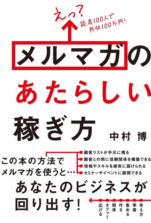 えっ?読者100人で月収100万円!メルマガのあたらしい稼ぎ方